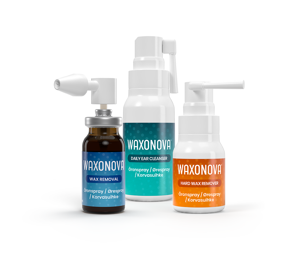 Waxonova öronsprayer uppradade